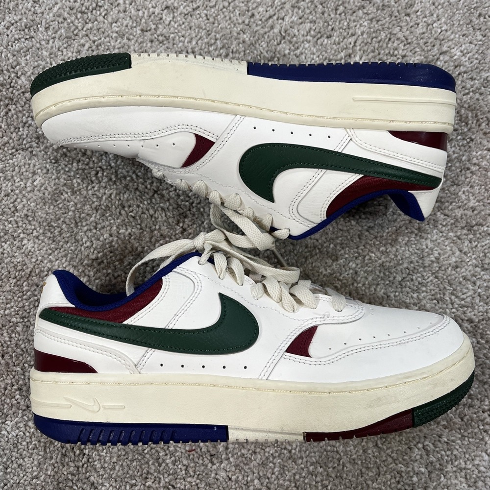 Nike Air Force 1 Shadow DX9176-102‎ Women's 9 White Multi-Color Layered Design